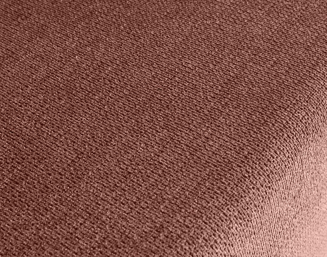 Canapé d'angle réversible 4 places convertible avec coffre en tissu texturé Gloria