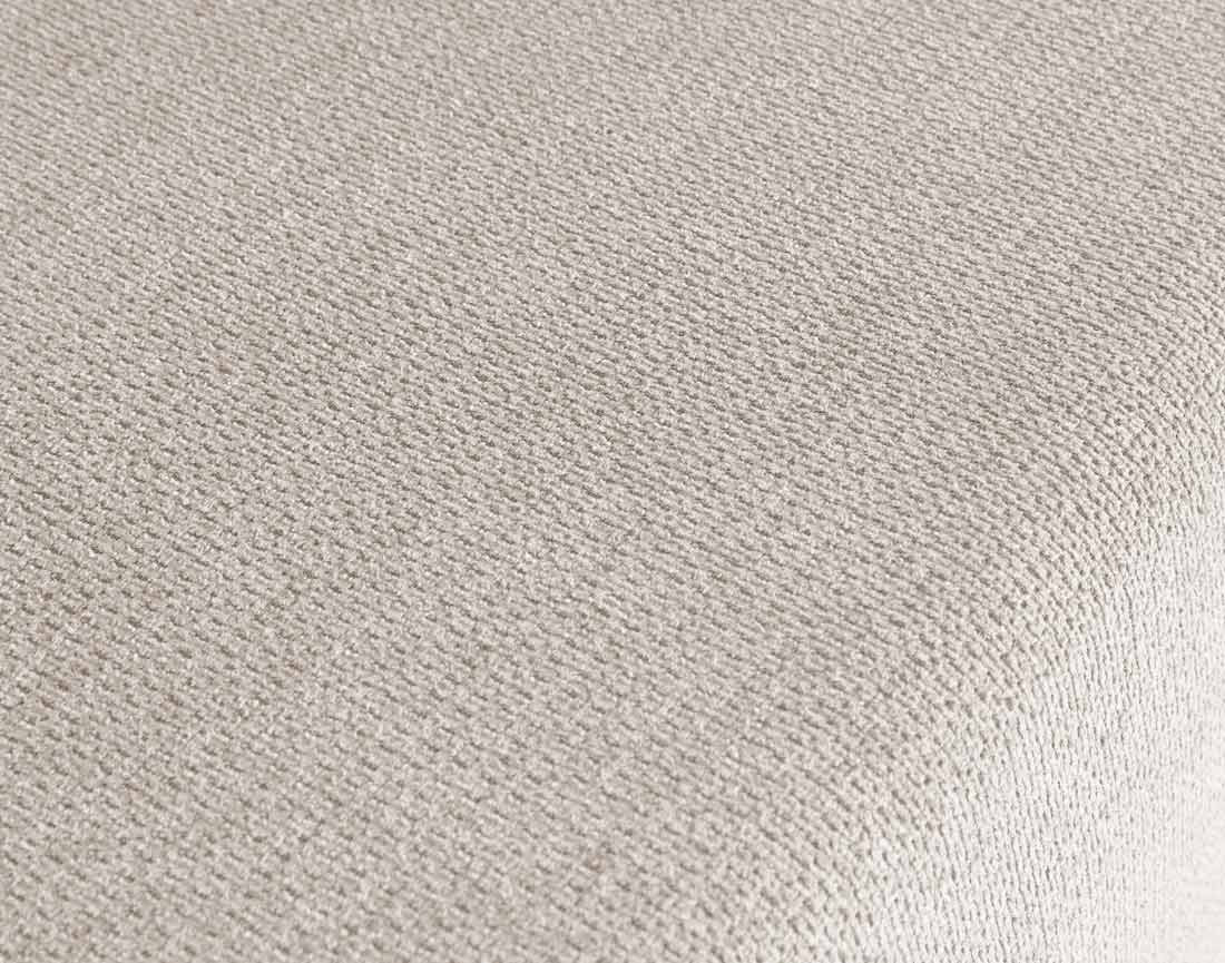 Canapé d'angle réversible 4 places convertible avec coffre en tissu texturé Gloria