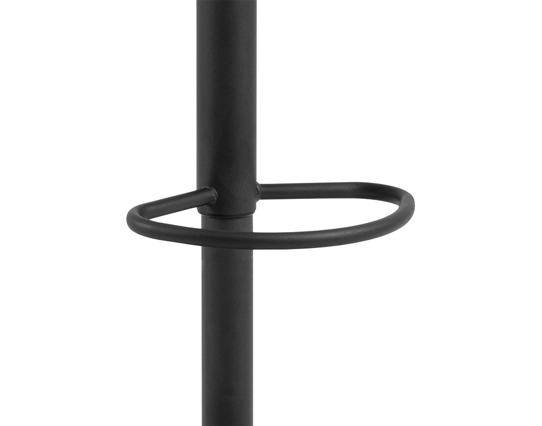 Lot de 2 tabourets ajustables et pivotants en tissu Alora