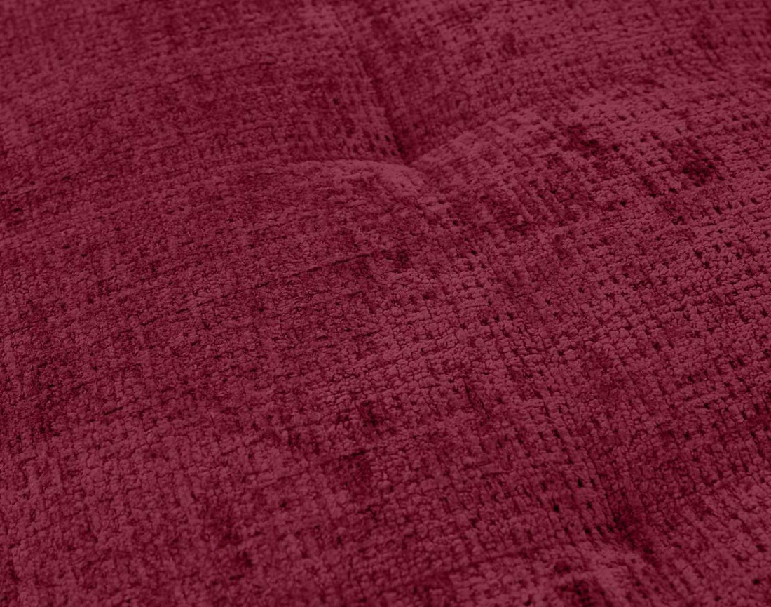 Canapé d'angle gauche convertible avec coffre en velours texturé Marlo