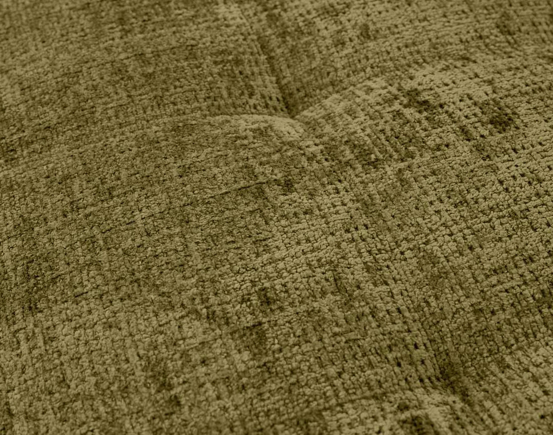 Canapé d'angle gauche convertible avec coffre en velours texturé Marlo