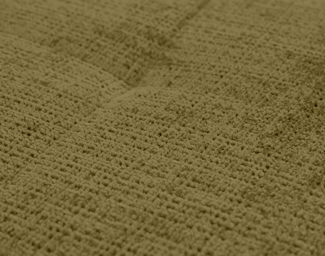 Canapé d'angle gauche 4 places en velours texturé Rune