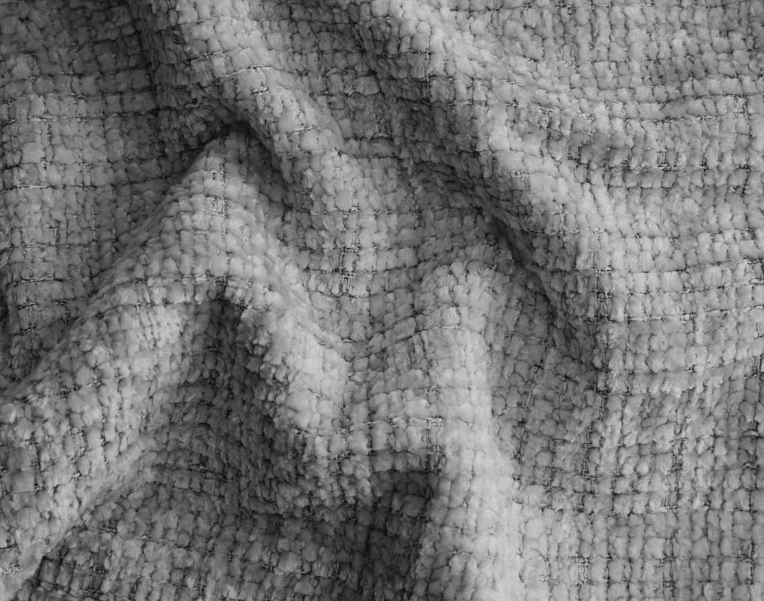 Housse en velours texturé pour fauteuil Serena