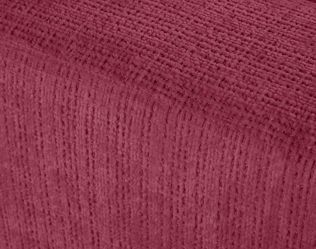 Canapé droit 3 places convertible avec coffre en velours texturé Miro