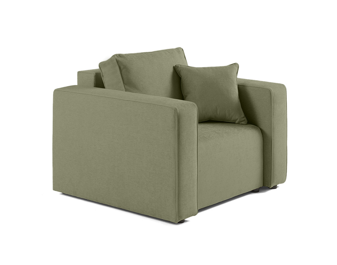 Fauteuil en tissu Topaze