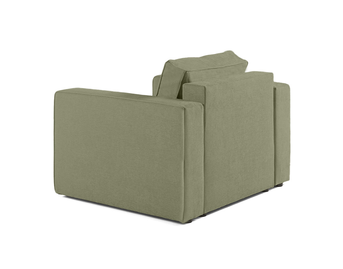 Fauteuil en tissu Topaze