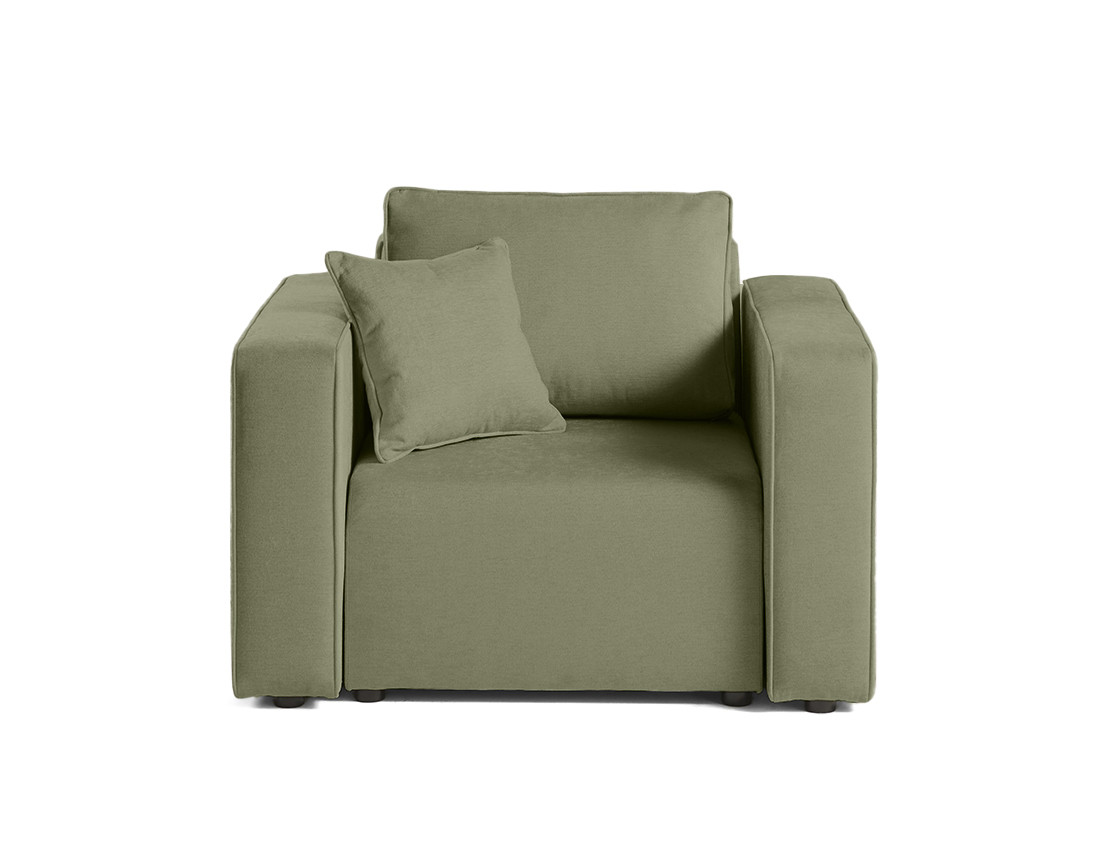 Fauteuil en tissu Topaze