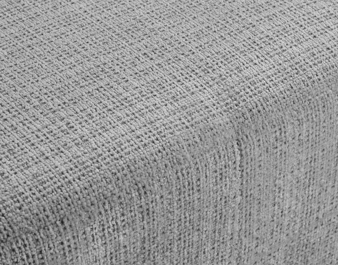 Pouf en velours texturé Miro