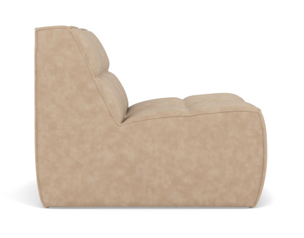 Module d'assise sans accoudoir en simili Alya