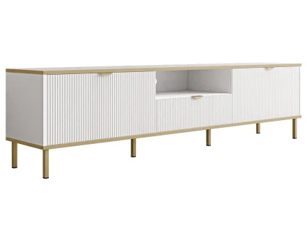 Meuble tv 181 cm 2 portes et 1 tiroir Hope