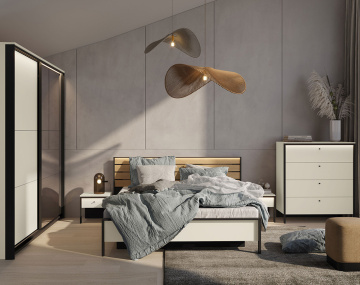 Lit coffre 160x200 cm...