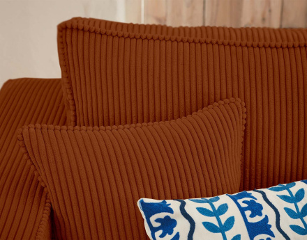 Fauteuil pieds en métal en tissu texturé Adelia