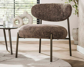 Fauteuil pieds en métal en...