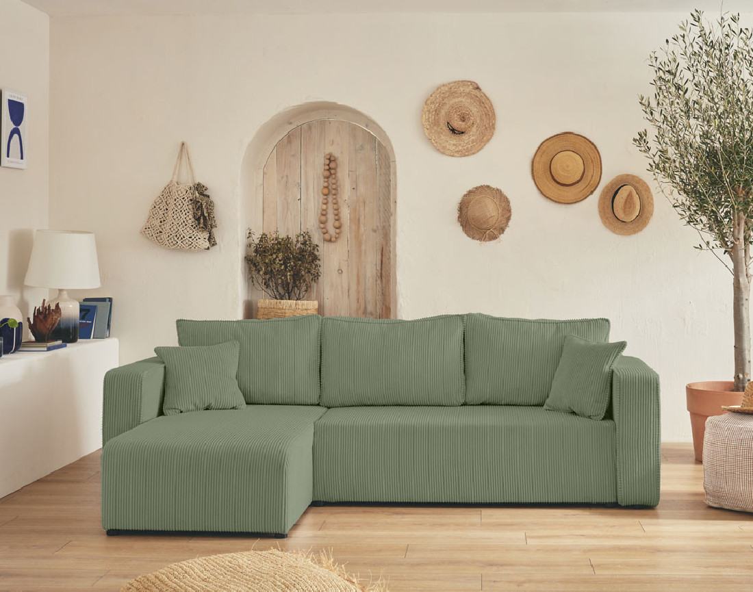 Fauteuil pieds en métal en tissu texturé Adelia