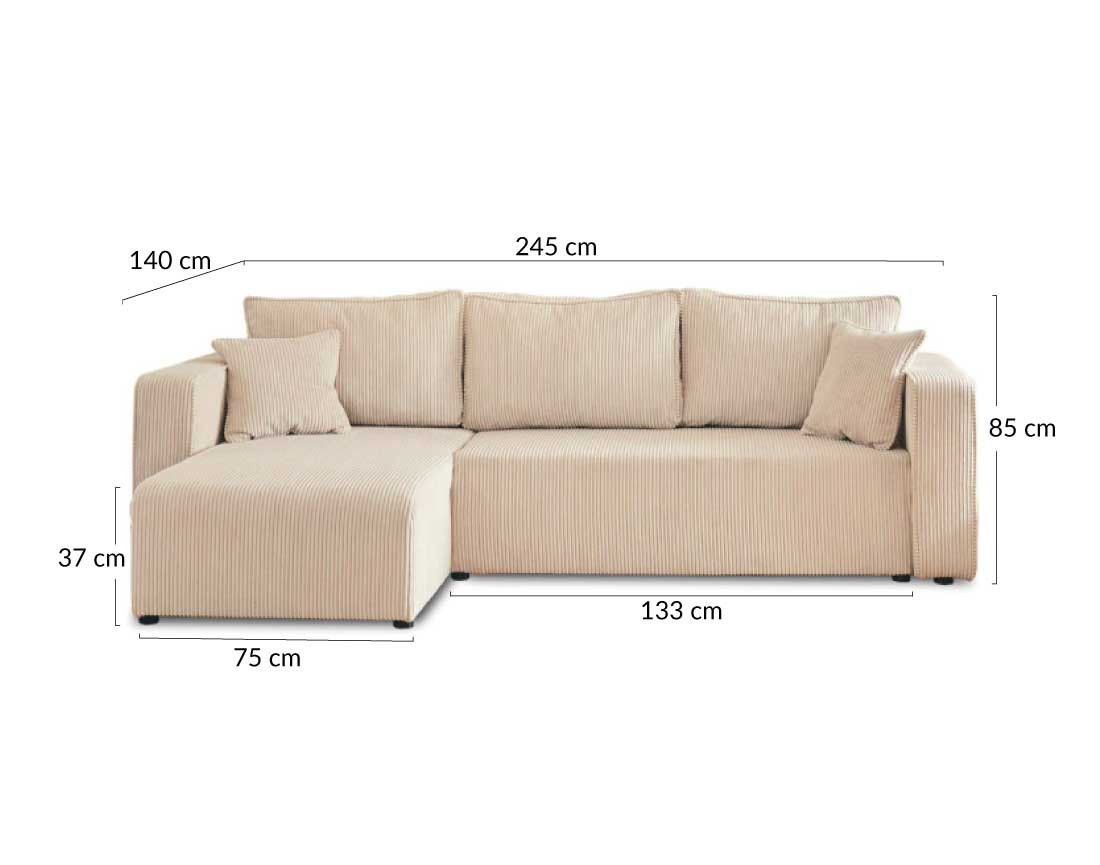 Table à manger plateau effet travertin 4 à 8 personnes Amara