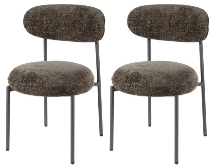 Lot de 2 chaises pieds en...