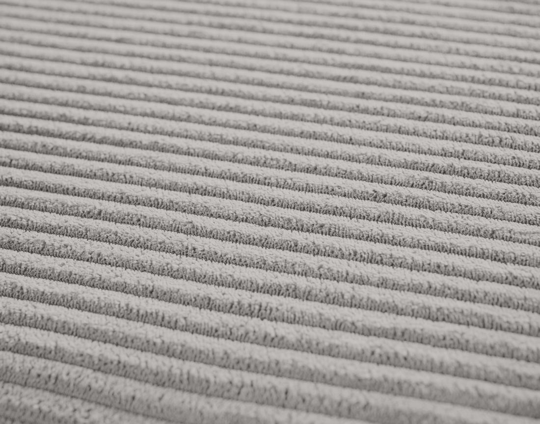 Canapé d'angle réversible 4 places - convertible avec coffre - en velours côtelé - Cezanne