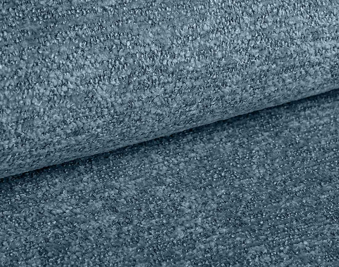 Angela - canapé d'angle droit 4 places en velours texturé