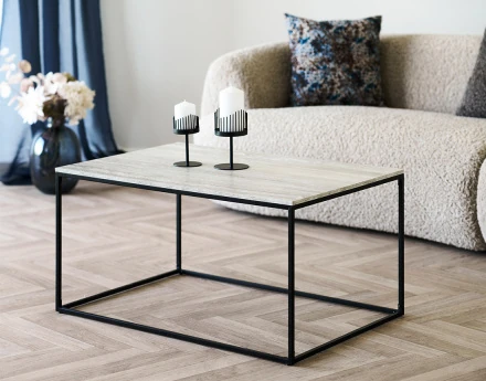 Table basse plateau effet...