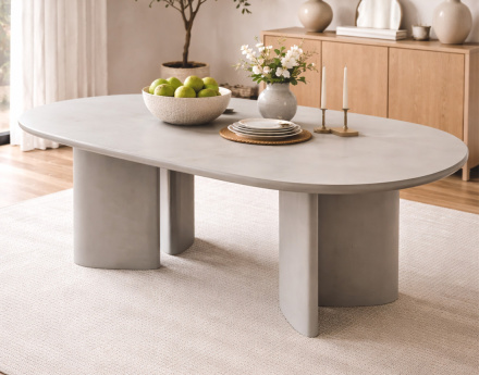 Table à manger en FSC® 100% 6 à 8 personnes Joyce