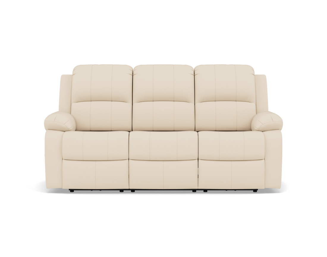 Canapé 3 places relax électrique en simili Armand