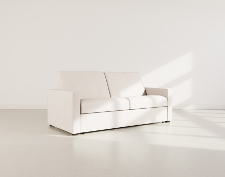 Canapé 3 places convertible express quotidien en tissu Julia