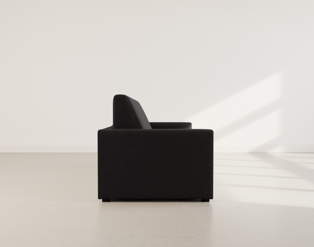 Canapé 3 places convertible express quotidien en tissu Julia