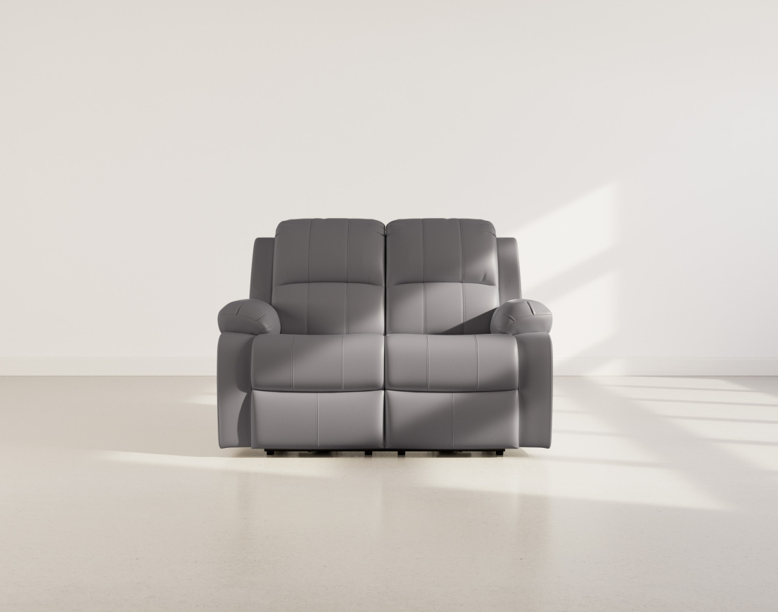 Canapé 2 places relax électrique en simili Armand