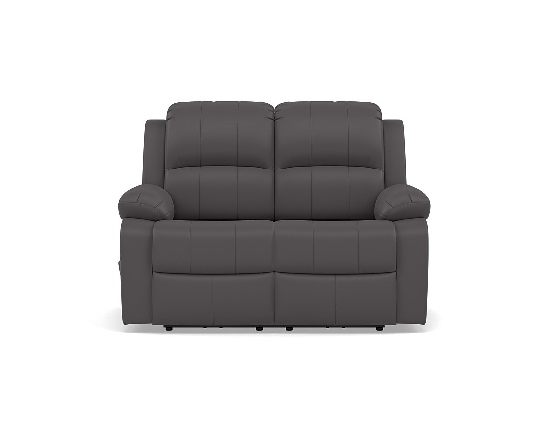Canapé 2 places relax électrique en simili Armand