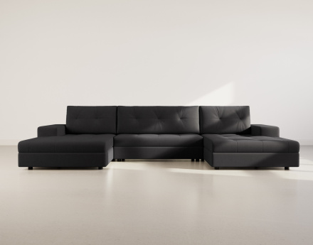 Canapé panoramique en U 7...