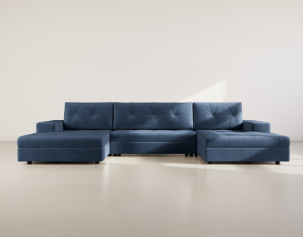 Canapé panoramique en U 7...