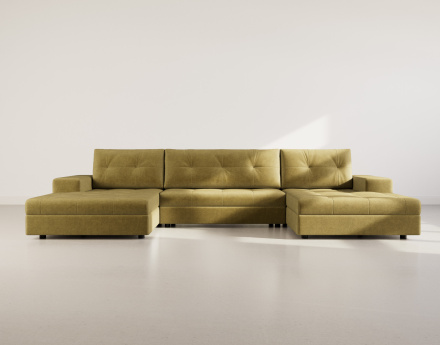 Canapé panoramique en U 7...