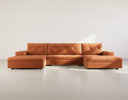 Canapé panoramique en U 7...