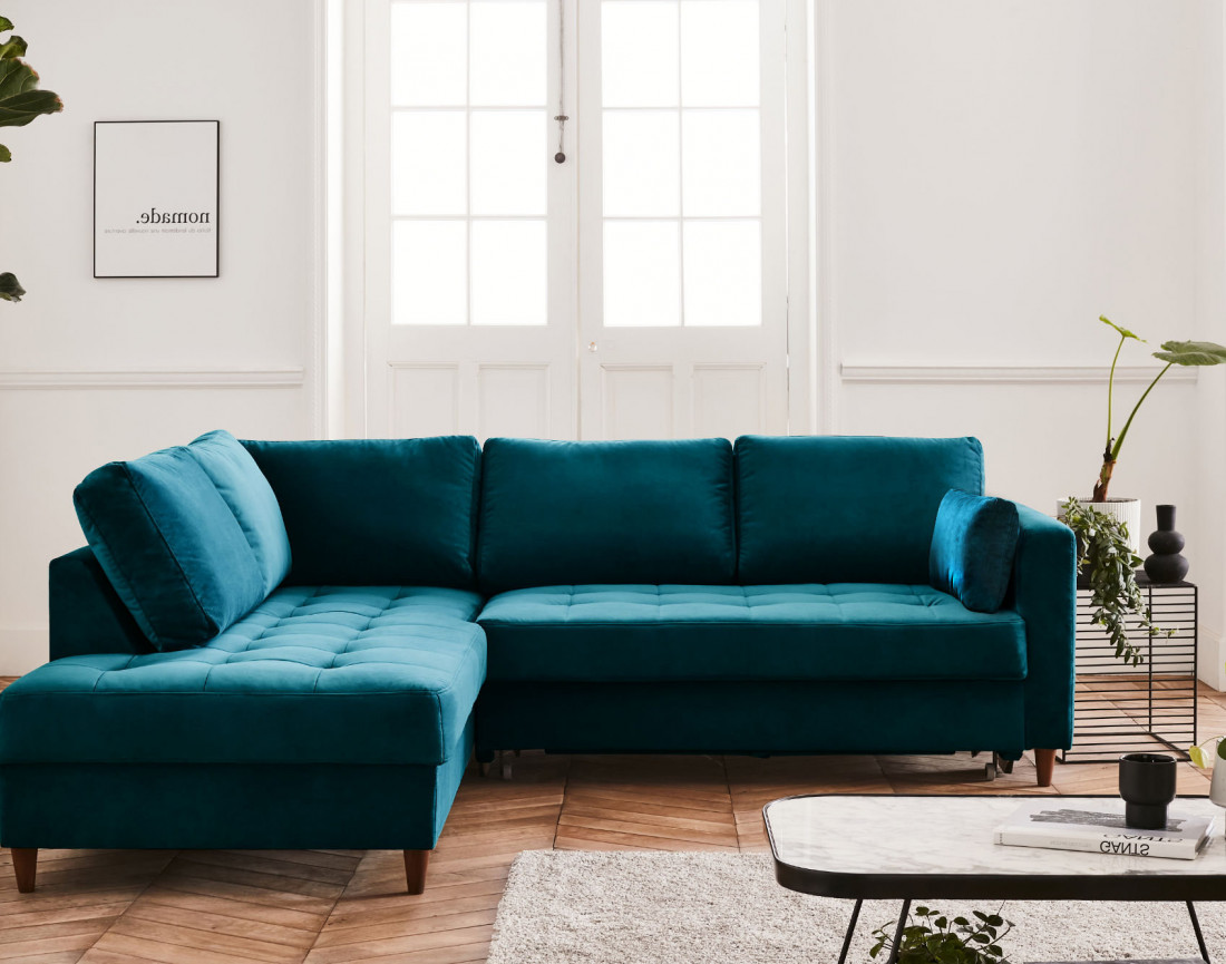 Canapé d'angle gauche 5 places pour chien ou chat Anna - Best Mobilier