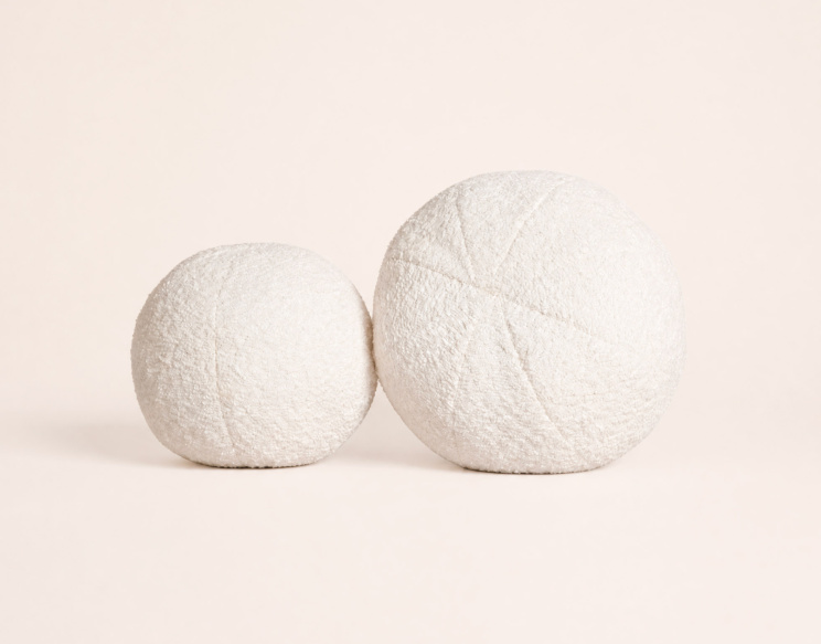 Lot de 2 coussins boules...