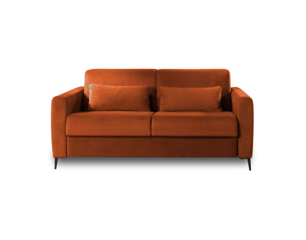 Canapé 3 places convertible express quotidien en velours Owen