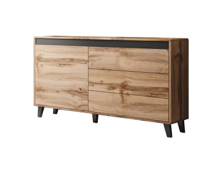 Lord - buffet bas - style industriel - 138 cm
