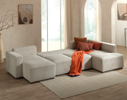 Canapé d'angle panoramique...