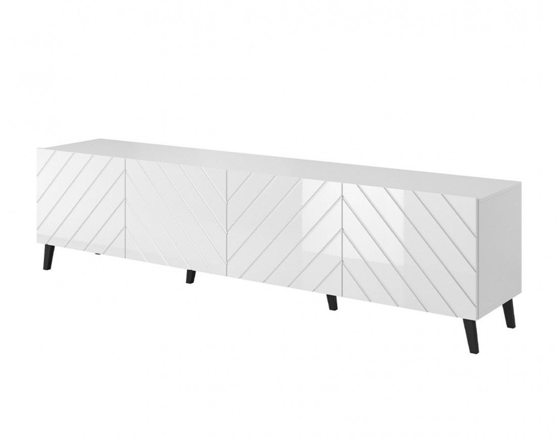 Chloe - meuble tv - style contemporain - 200 cm