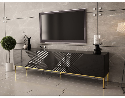 Celeste - meuble tv - 190 cm - style contemporain