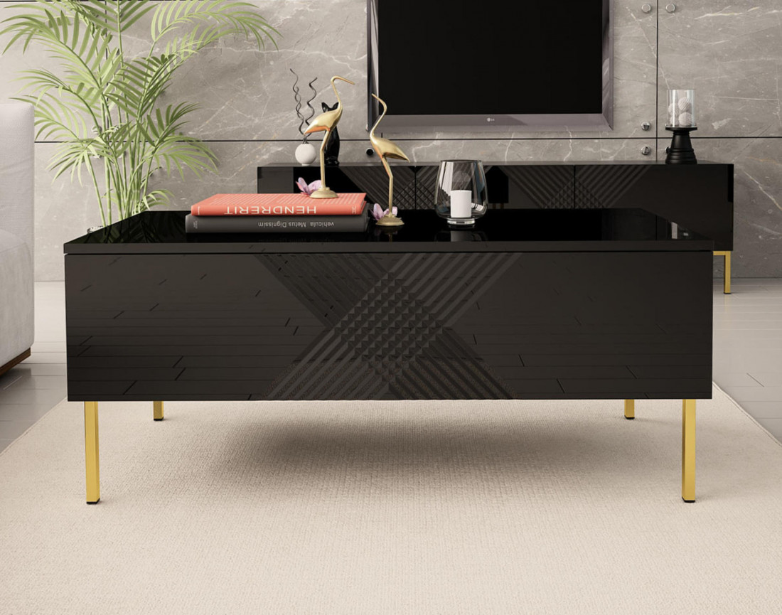 Celeste - table basse - 120 cm - style contemporain