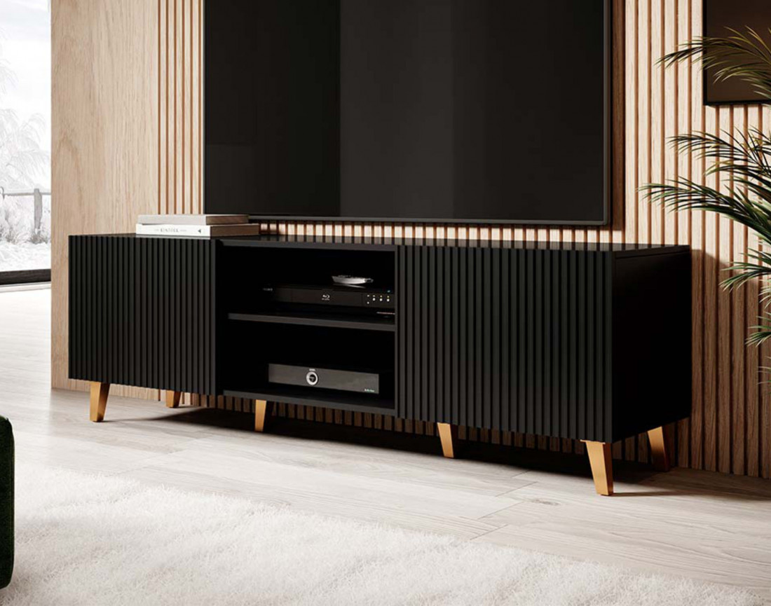 Sanna - meuble tv - 150 cm - style contemporain