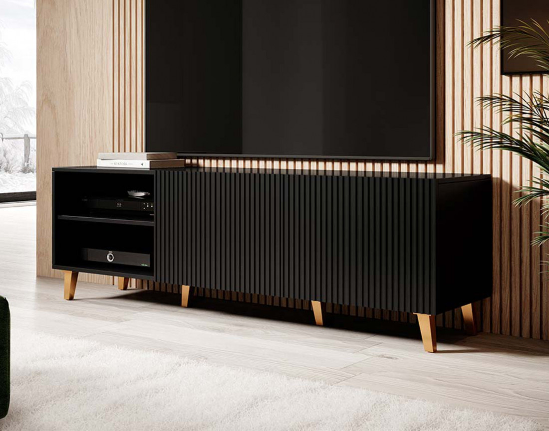 Sanna - meuble tv - 150 cm - style contemporain