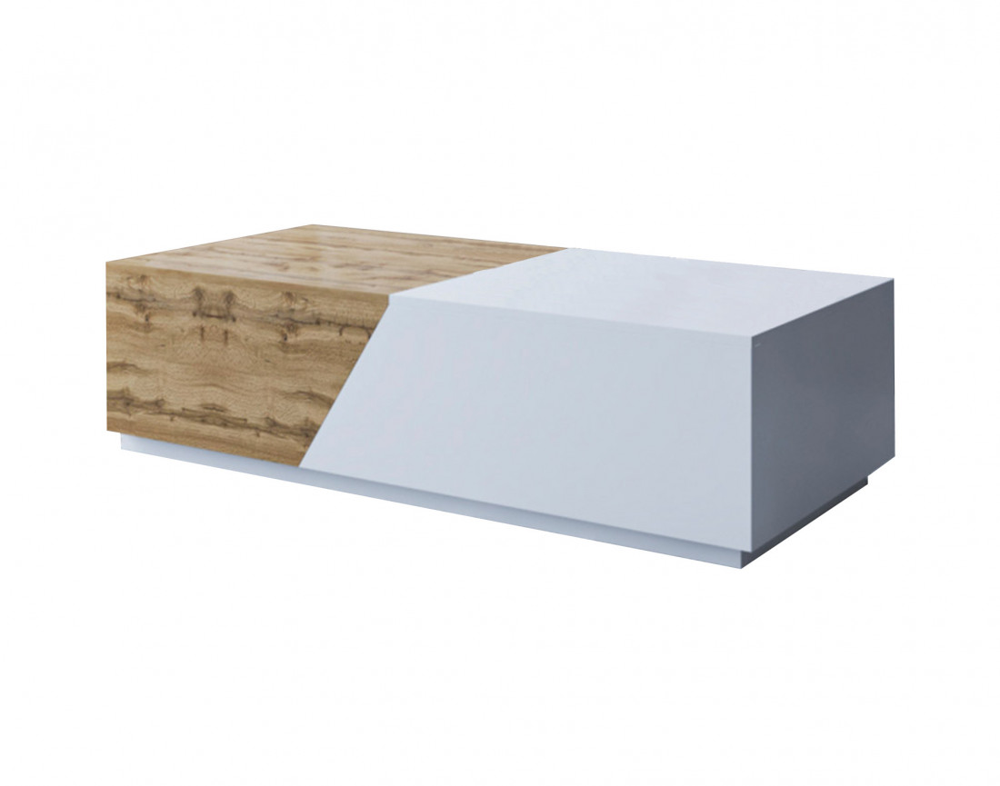 Pitt - Table basse - 124 cm - style industriel