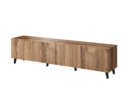 Come - meuble TV - bois - 200 cm - style contemporain