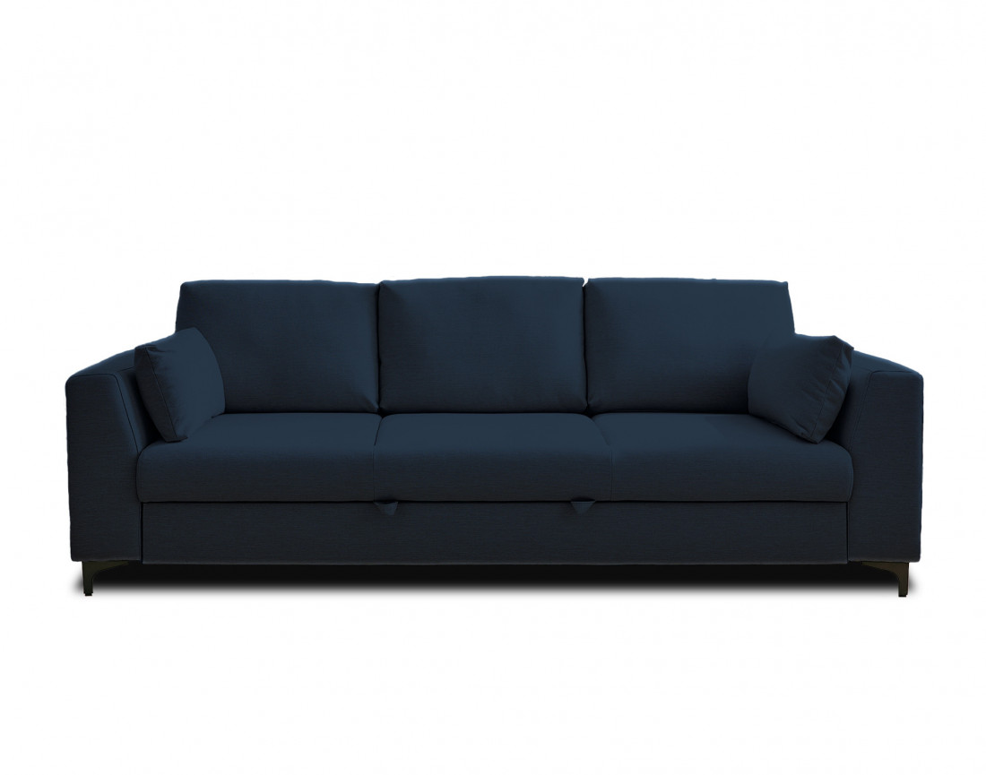 Canapé 3 places convertible en tissu Tala