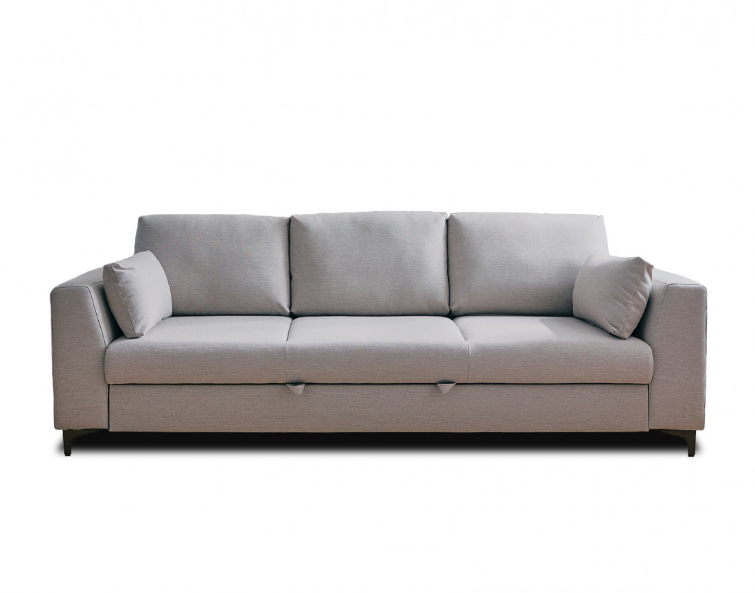 Canapé 3 places convertible en tissu Tala