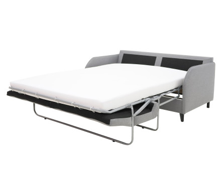 Canapé 3 places convertible express quotidien en tissu Cosmos