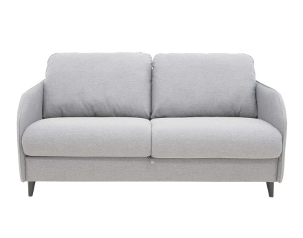 canapé 3 places convertible - couchage quotidien matelas 11 cm - en tissu - Cosmos