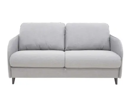 canapé 3 places convertible - couchage quotidien matelas 11 cm - en tissu - Cosmos